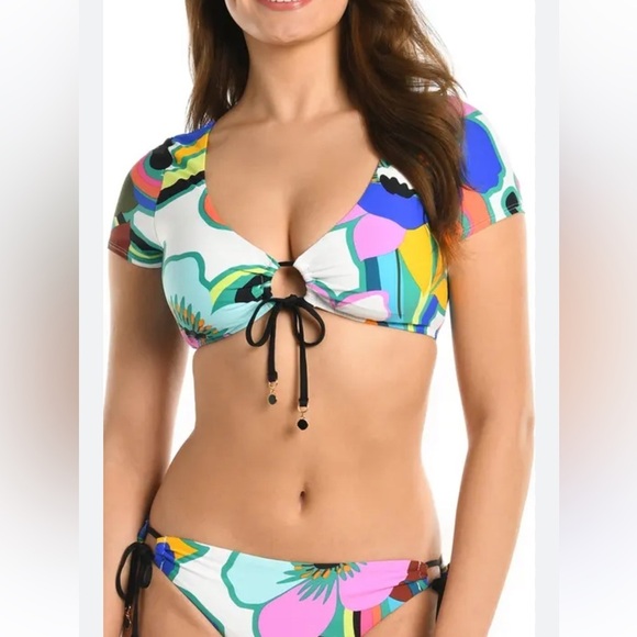 La Blanca Other - Colorful Floral Women's Bikini Set La Blanca NWT size 8